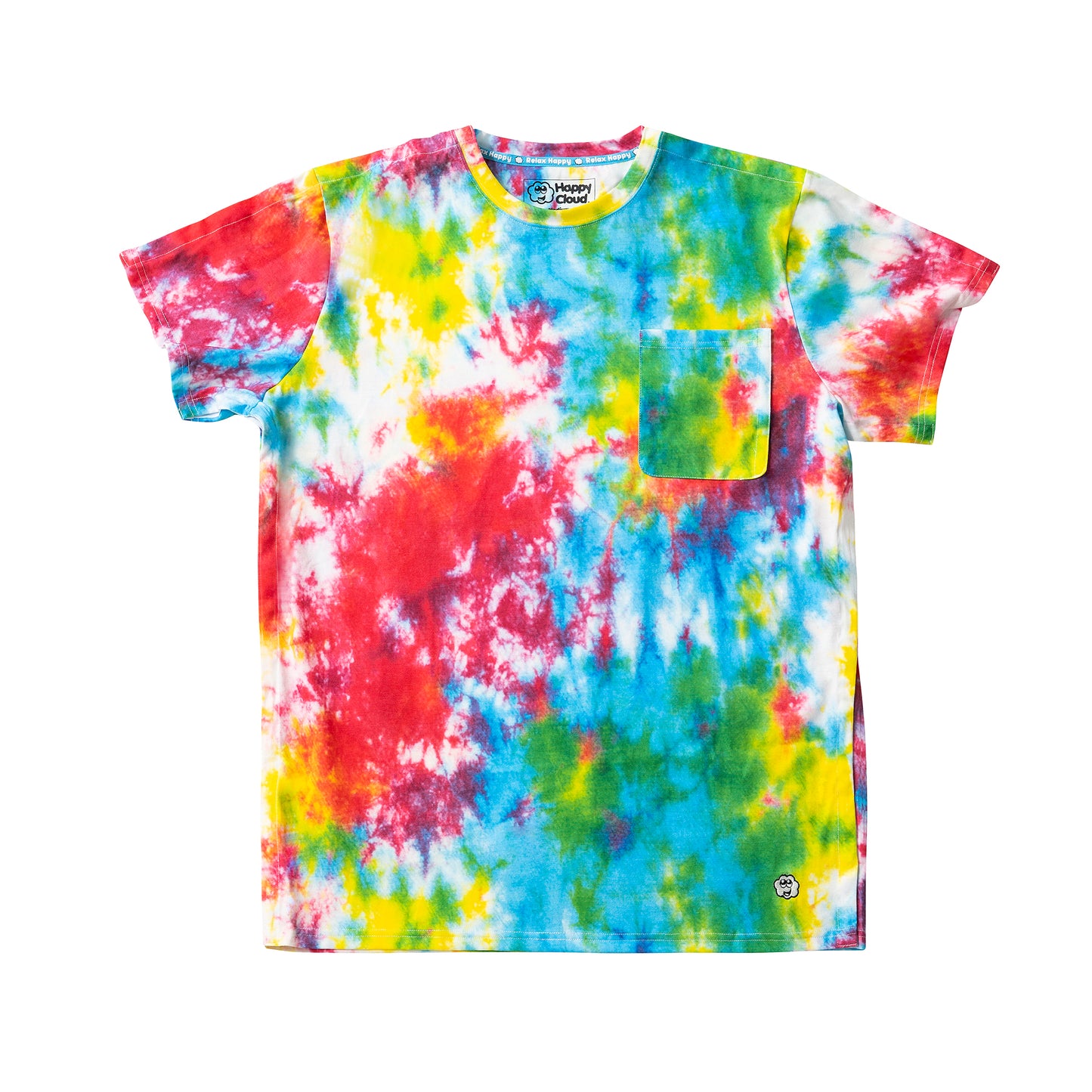 Adaptive Tie-Dye T-Shirt for Easy Dressing - Happy Cloud