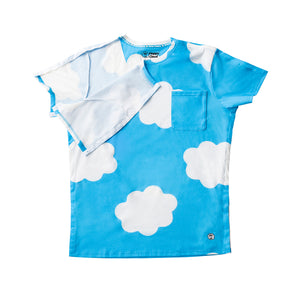 Happy Cloud Adaptive T-Shirt in Soft Cotton Polyester Blend