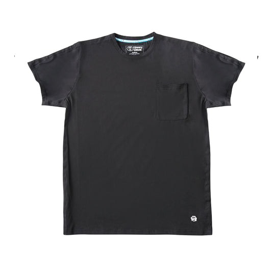 Black Adaptive T-Shirt – Easy Dressing for Chemo, Surgery & Recovery