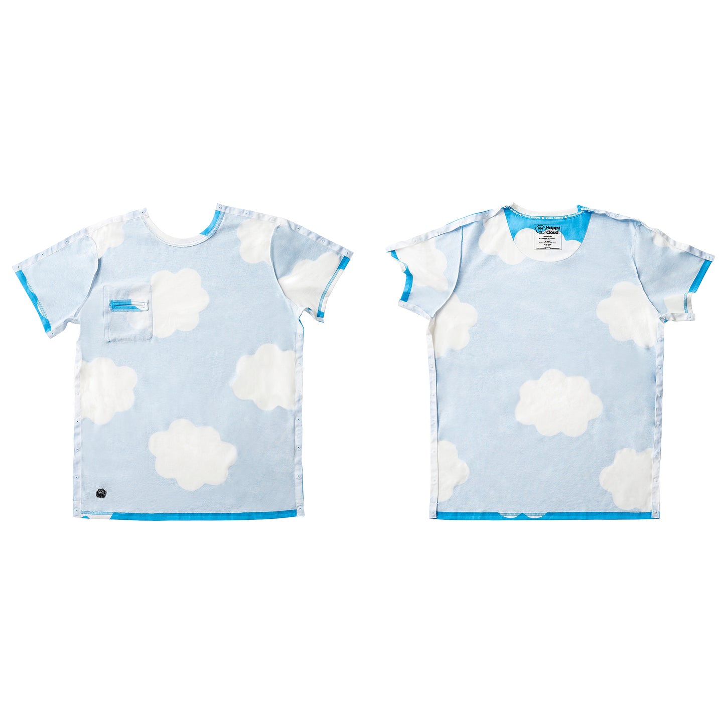 Happy Cloud Adaptive T-Shirt in Soft Cotton Polyester Blend