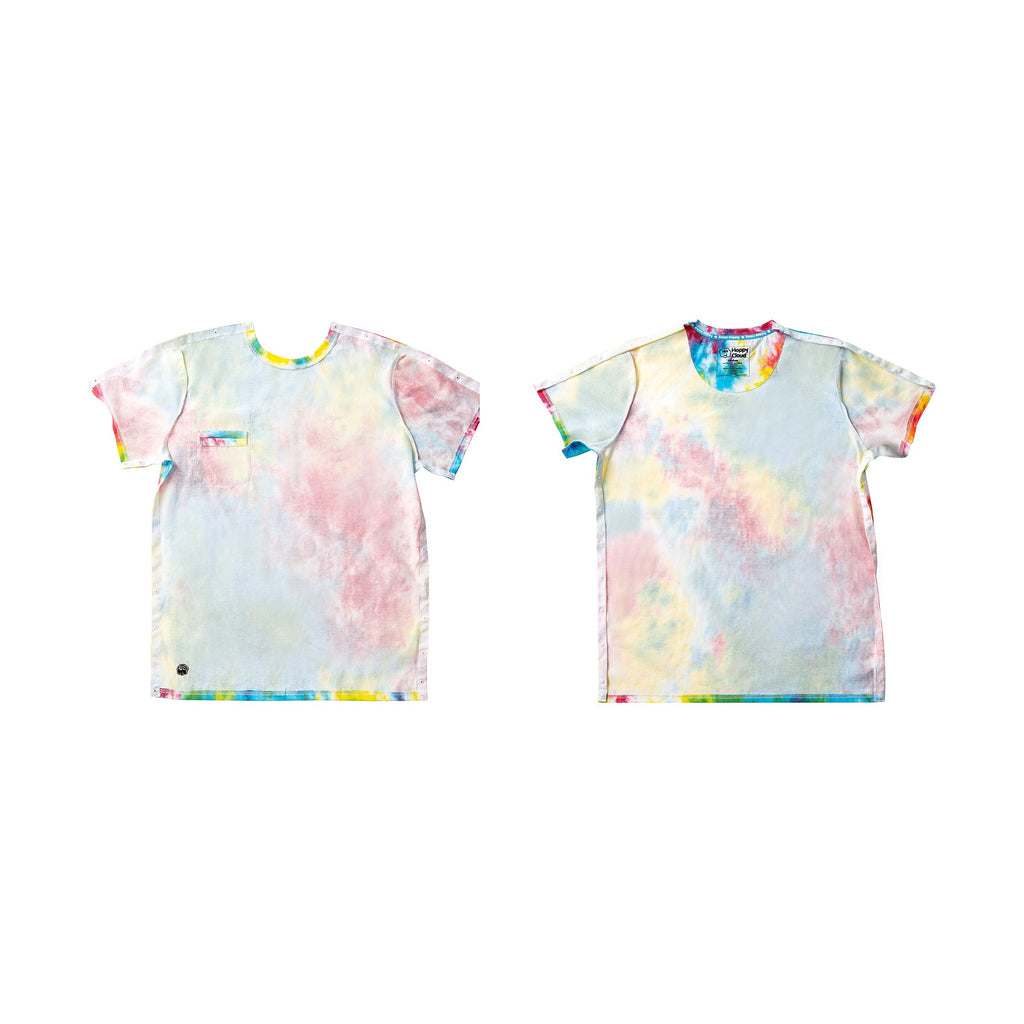 Adaptive Tie-Dye T-Shirt for Easy Dressing - Happy Cloud