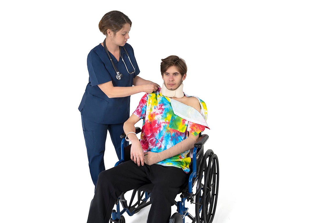 Adaptive T-Shirt Tie-Dye