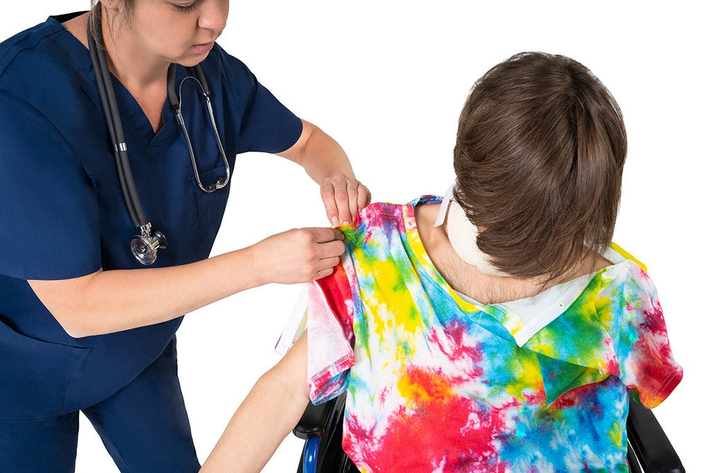 Adaptive T-Shirt Tie-Dye