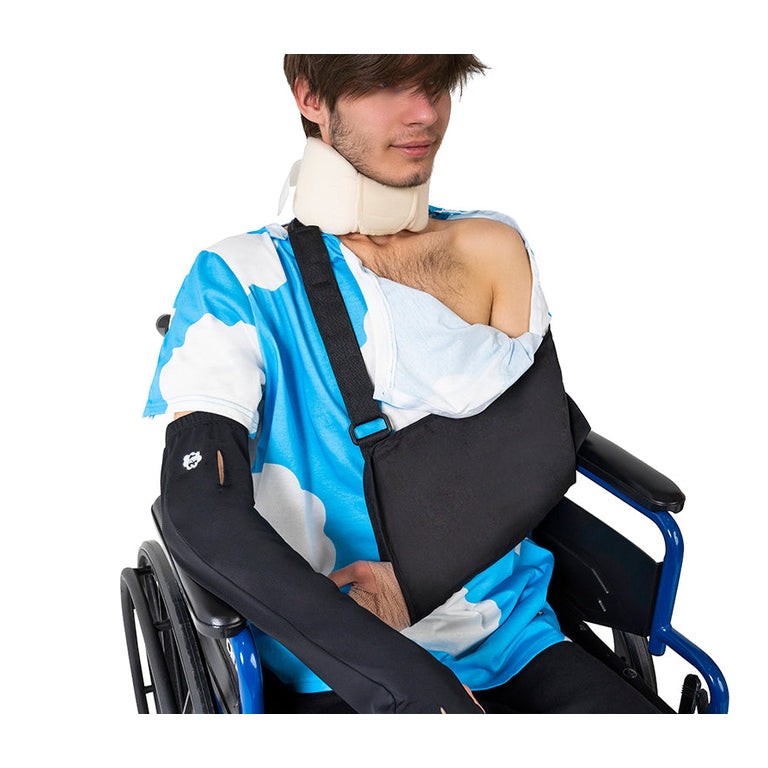 Adaptive T-Shirt Blue Clouds