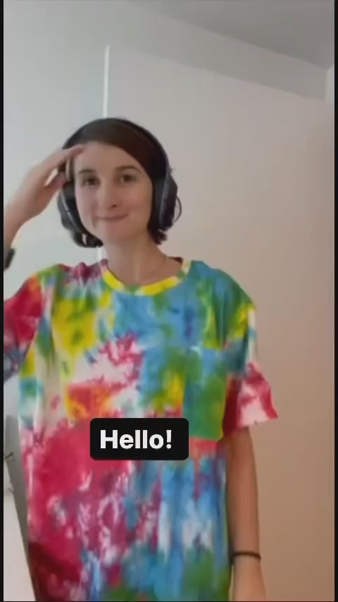 Adaptive T-Shirt Tie-Dye
