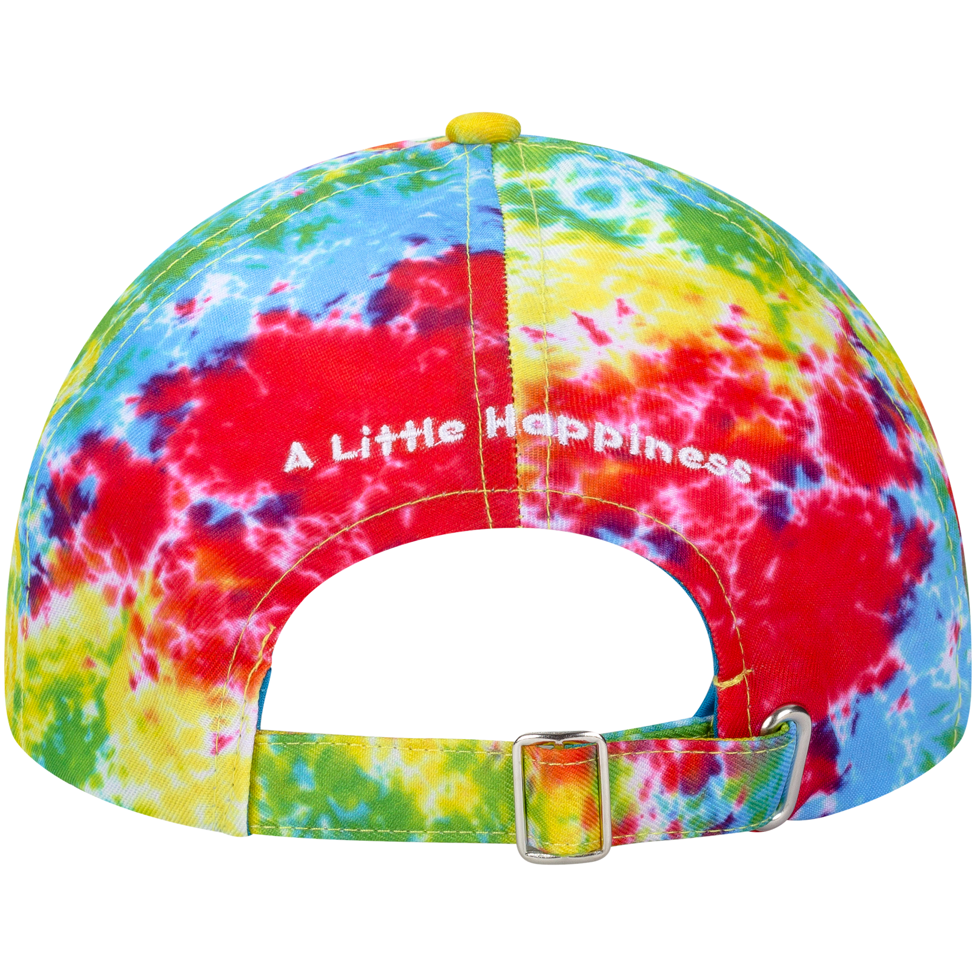 Tie-Dye Cloud Logo Dads Hat - Festival-Ready Fashion
