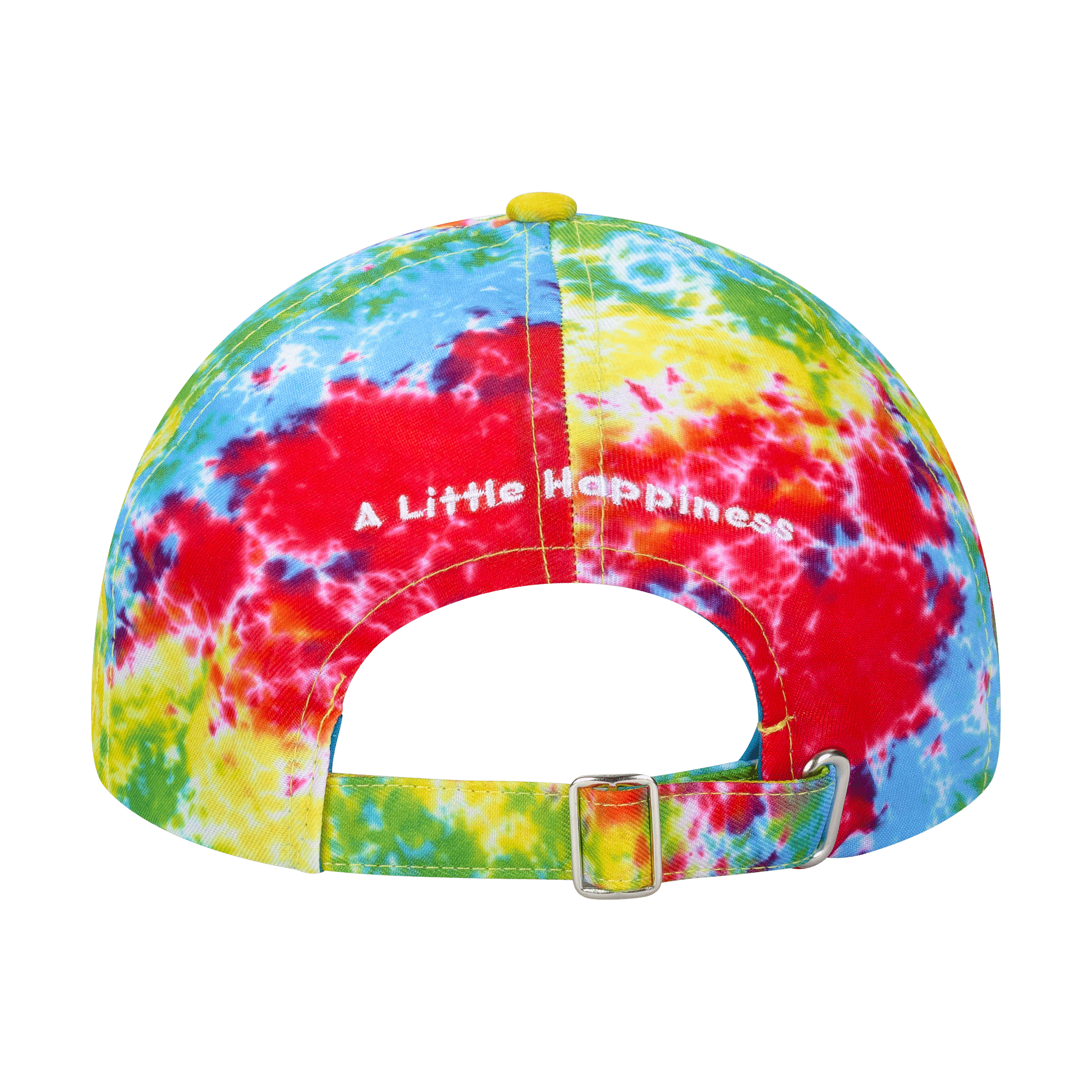 Tie-Dye Cloud Logo Dads Hat - Festival-Ready Fashion