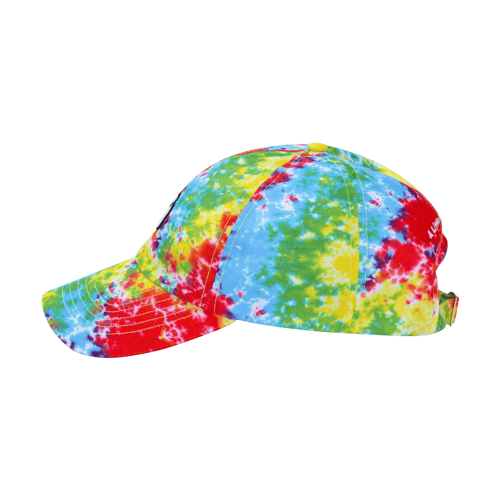 Tie-Dye Cloud Logo Dads Hat - Festival-Ready Fashion