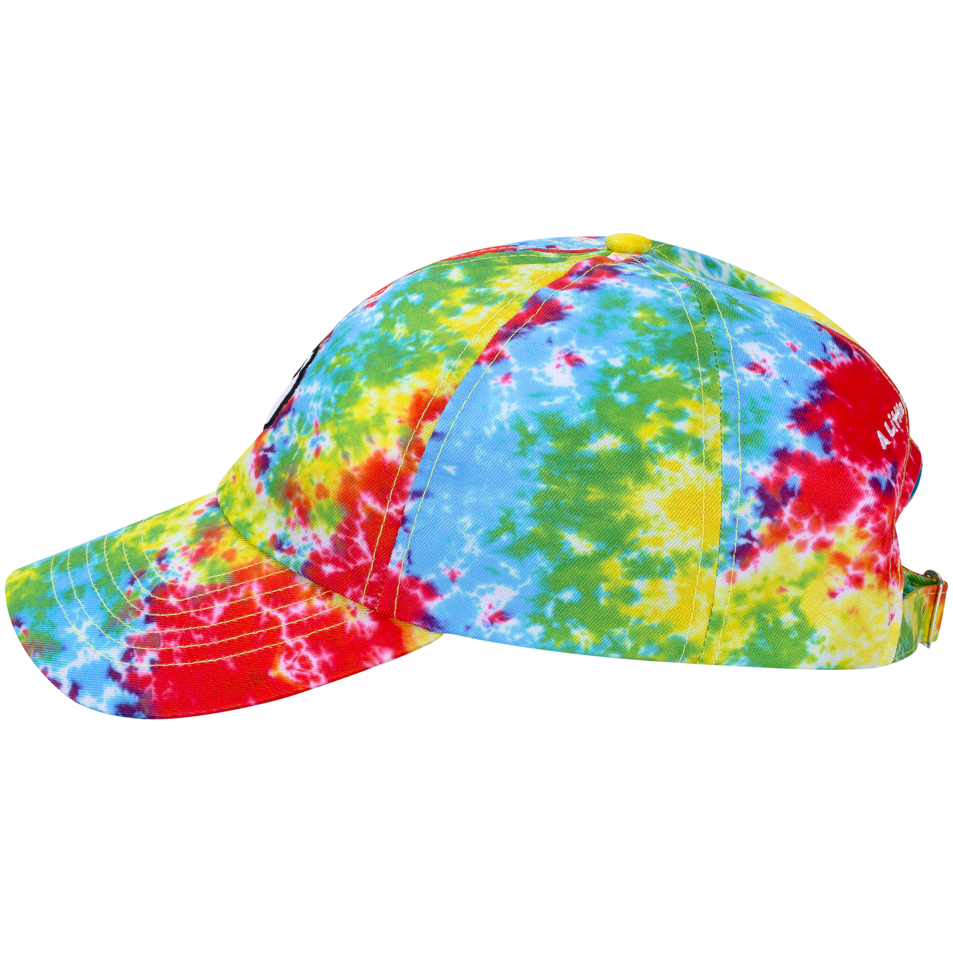 Tie-Dye Cloud Logo Dads Hat - Festival-Ready Fashion