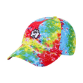 Tie-Dye Cloud Logo Dads Hat - Festival-Ready Fashion